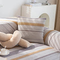 Couch Cover | Cotton & Linen | Textured Weave | Living Room Cozy