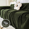 Sofa Cover | Plush Fabric & Waterproof Lining | Luxuriously Soft Texture | Living Room Accent