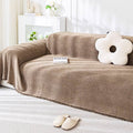 Sofa Cover | Plush Fabric & Waterproof Lining | Luxuriously Soft Texture | Living Room Accent