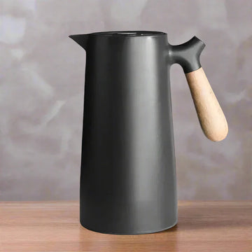 NordicTherm Stainless Steel Insulated Thermos Pitcher - Modern Minimalist Design