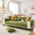 Couch Cover | Chenille Fabric | Herringbone Pattern & Waterproof | Living Room