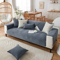 Couch Cover | Chenille Fabric | Herringbone Pattern & Waterproof | Living Room
