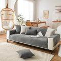 Couch Cover | Chenille Fabric | Herringbone Pattern & Waterproof | Living Room