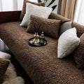 Couch Cover | Fleece & Non-Slip Backing | Warm Fleece Texture | Pet-Friendly Living Room