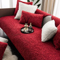 Couch Cover | Fleece & Non-Slip Backing | Warm Fleece Texture | Pet-Friendly Living Room