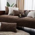 Couch Cover | Fleece & Non-Slip Backing | Warm Fleece Texture | Pet-Friendly Living Room