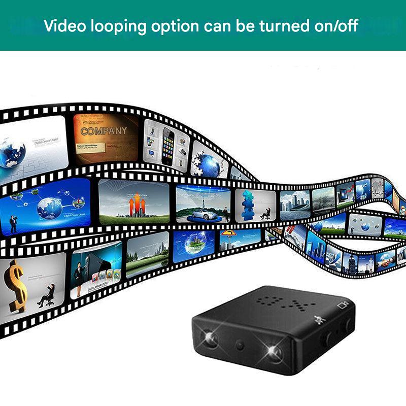 Miniature Security Camera | Matte Plastic | Ultra-Compact Micro HD Lens | Modern Discreet Spaces