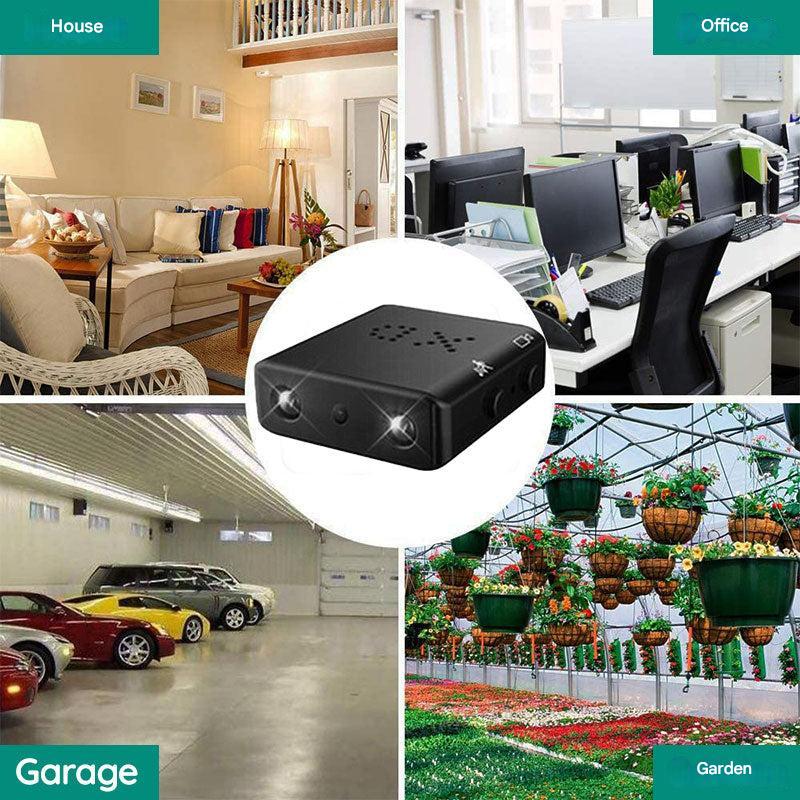 Miniature Security Camera | Matte Plastic | Ultra-Compact Micro HD Lens | Modern Discreet Spaces
