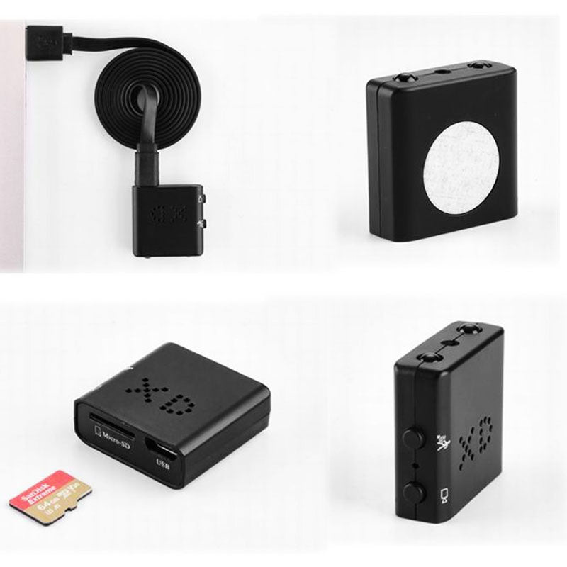 Miniature Security Camera | Matte Plastic | Ultra-Compact Micro HD Lens | Modern Discreet Spaces