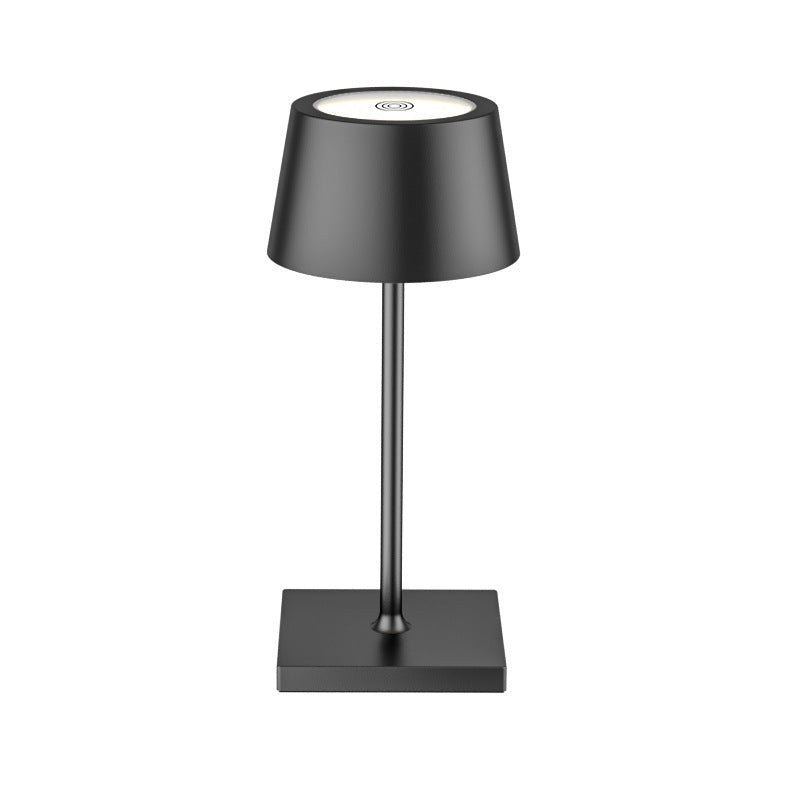 Cordless Rechargeable LED Table Lamp, Minimalist Design with Touch Control