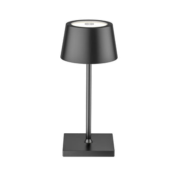 Cordless Rechargeable LED Table Lamp, Minimalist Design with Touch Control