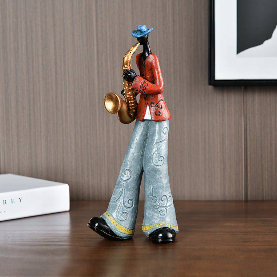 Figurine | Resin | Vivid Colors & Elaborate Detailing | Living Room Accent