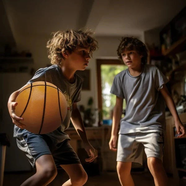 Indoor Silent Basketball with Noise-Reducing Technology