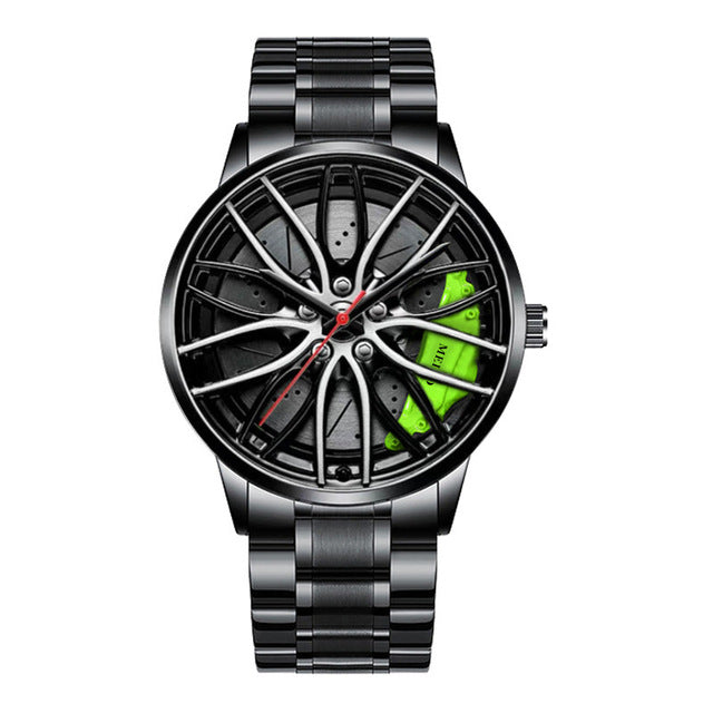 Men's RaceVision Automotive-Inspired Luxury Sport Watch with Precision Engineering