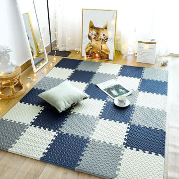 Interlocking Foam Play Mat - Safe, Soft, Non-Toxic Baby Floor Tiles