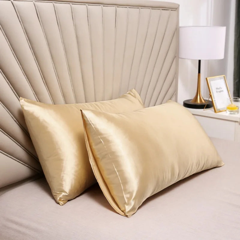 Pillowcase | Mulberry Silk | Smooth Texture & Hypoallergenic | Bedroom Essential