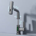 Kitchen Faucet | Matte Black Metal & LED Display | Touch Control & Pull-out Sprayer | Modern Kitchen