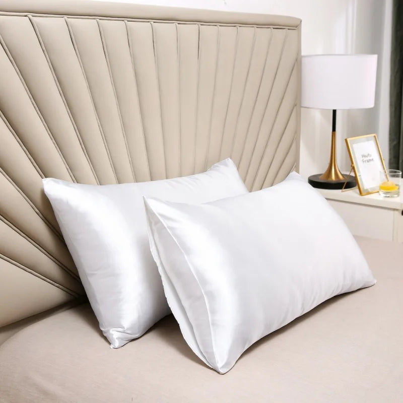 Pillowcase | Mulberry Silk | Smooth Texture & Hypoallergenic | Bedroom Essential
