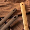 Shoehorn | Natural Wood | Long Handle & Magnetic Mount | Entryway Organizer