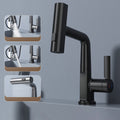 Kitchen Faucet | Matte Black Metal & LED Display | Touch Control & Pull-out Sprayer | Modern Kitchen