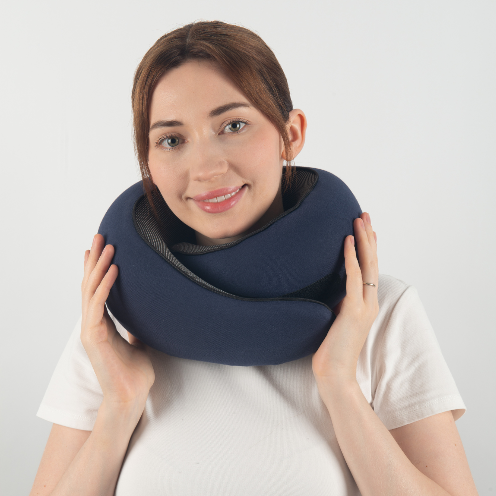 Ergonomic Travel Neck Pillow - Ultra Comfortable Support for Relaxation