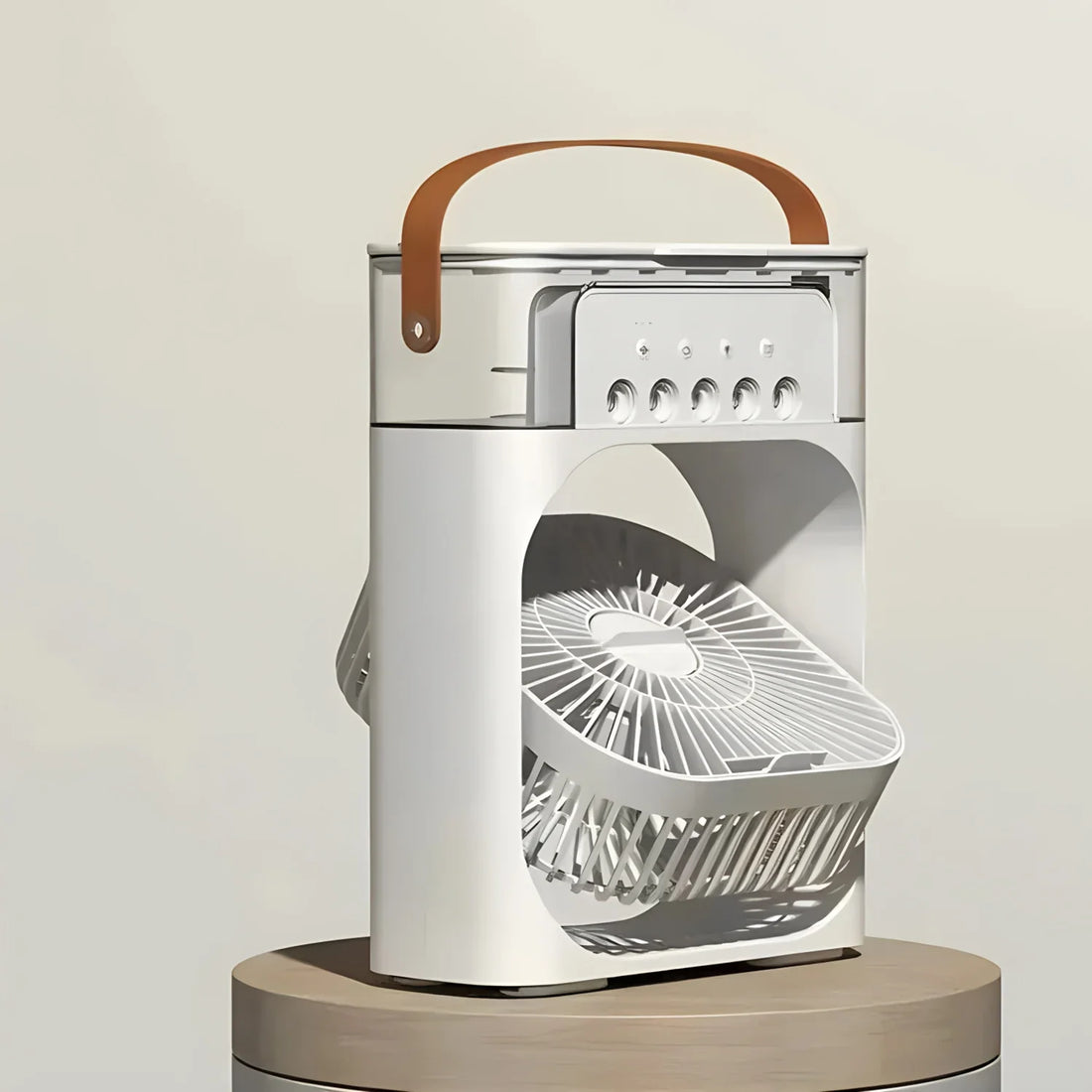 Portable Air Cooler | Plastic & Acrylic | 3-in-1 Functionality | Living Room Comfort