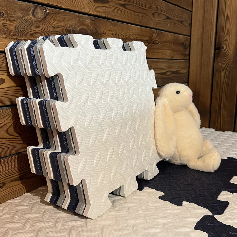 Interlocking Foam Play Mat - Safe, Soft, Non-Toxic Baby Floor Tiles