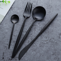 Cutlery Set | Stainless Steel | Matte Finish Ergonomic Handle | Modern Dining Settings