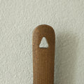 Shoehorn | Natural Wood | Long Handle & Magnetic Mount | Entryway Organizer