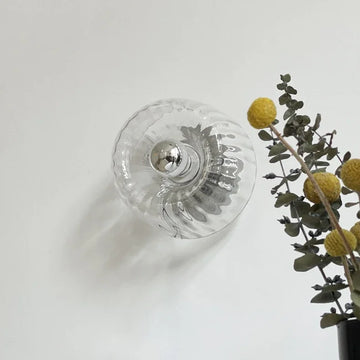 Nordic Bauhaus Wall Sconce - Minimalist Glass & Metal Lighting Fixture