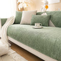 Couch Cover | Chenille | Scratch-Resistant Ribbed Texture | Living Room Decor