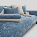 Couch Cover | Chenille | Scratch-Resistant Ribbed Texture | Living Room Decor
