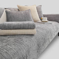 Couch Cover | Chenille | Scratch-Resistant Ribbed Texture | Living Room Decor
