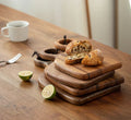 Chopping Board | Walnut Wood | Smooth Rounded Edges | Kitchen Use