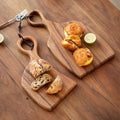 Chopping Board | Walnut Wood | Smooth Rounded Edges | Kitchen Use