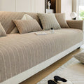 Couch Cover | Chenille | Herringbone Pattern Anti-Scratch | Living Room
