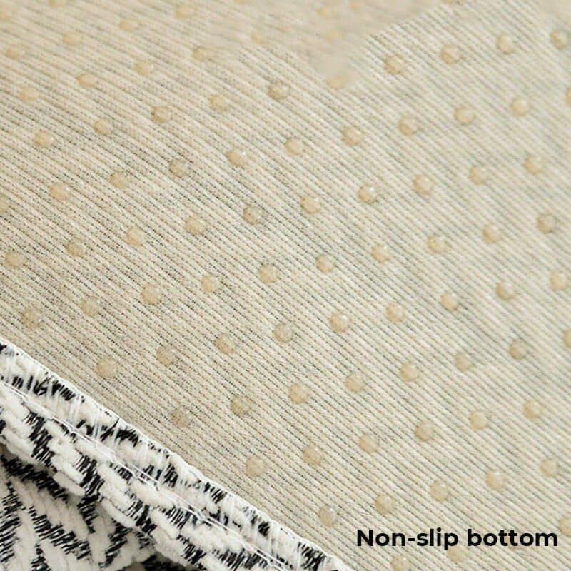 Couch Cover | Chenille | Herringbone Pattern Anti-Scratch | Living Room