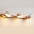 Wall Lamp | Travertine & Wood | Cylindrical Shades | Living Room Accent