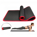 Yoga Mat | High-Density Foam | Extra Thick Non-Slip Surface | Fitness Enthusiast Gear