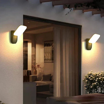 Outdoor PIR Motion Sensor Wall Light – Modern Waterproof Security Lamp