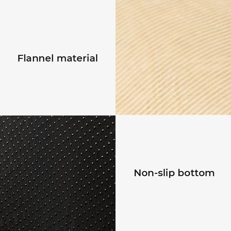 Dog Bed | Flannel & Plush Fabric | Enclosed Design | Home Sanctuary