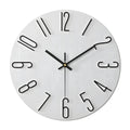 Wall Clock | Quartz & Metal | Silent Mechanism | Living Room Accent