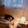 Alarm Clock Lamp | Plastic & Glass | Sunrise Simulation | Bedside Table