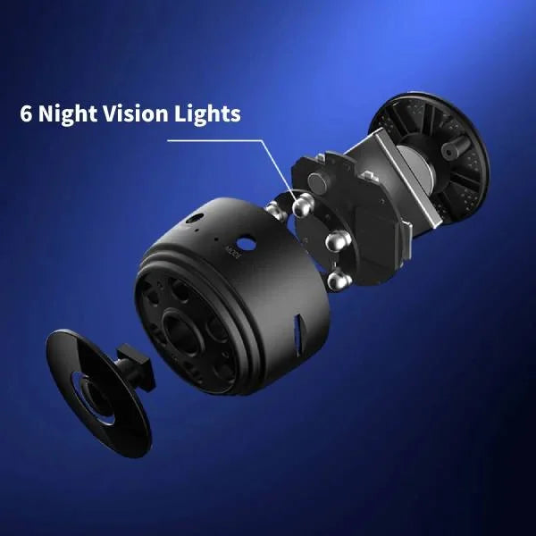 Wireless Backup Camera | Matte Black Plastic & Glass | Full HD Wireless Connectivity | RV or Truck Use