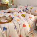 Bedding Set | Cotton | Large Checkered Pattern | Bedroom Decor