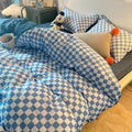 Bedding Set | Cotton | Large Checkered Pattern | Bedroom Decor