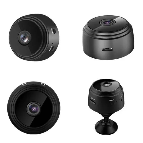 Wireless Backup Camera | Matte Black Plastic & Glass | Full HD Wireless Connectivity | RV or Truck Use