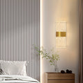 Acrylic Wall Lamp with Cloud Pattern, Warm Light