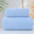 Bath Towel | Soft Fabric | Textured Surface & Rounded Corners | Bathroom Essential