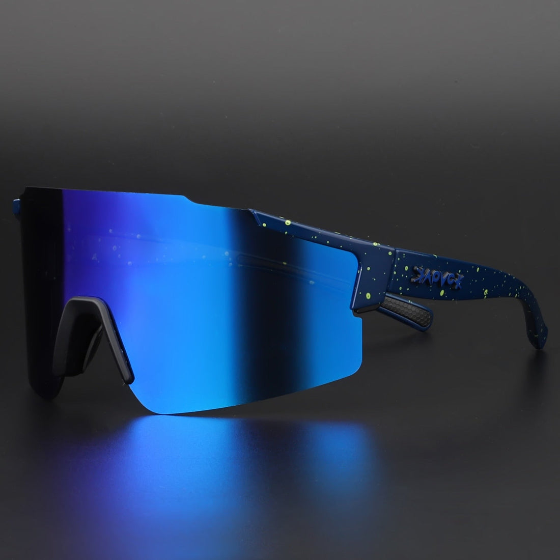 Reflective Sports Sunglasses - Dynamic Wrap-Around Cycling Eyewear